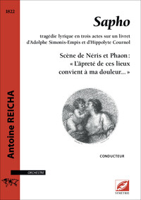 Scène de Néris et Phaon, extrait de Sapho (conducteur A4)