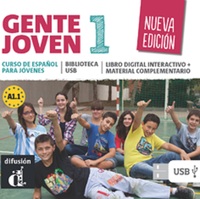 GENTE JOVEN 1 BIBLIOTECA USB NED