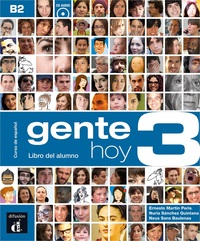 Gente hoy 3 - Livre de l'élève