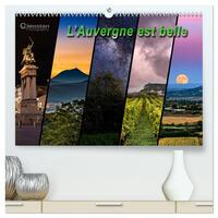L'Auvergne est belle (Calendrier mural haut de gamme 2027 DIN A2 vertical), CALVENDO calendrier mensuel