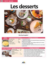 LES DESSERTS
