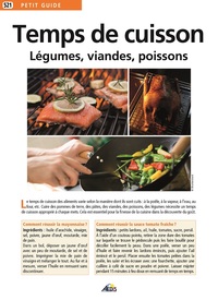 TEMPS DE CUISSON
