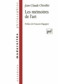 Les mémoires de l'art