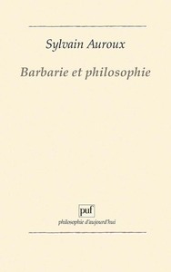 Barbarie et philosophie