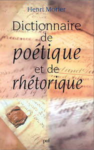 Dictionnaire de poétique et de rhétorique