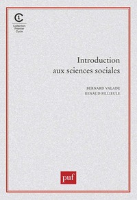 INTRODUCTION AUX SCIENCES SOCIALES