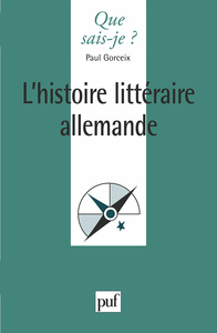 L'HISTOIRE LITTERAIRE ALLEMANDE