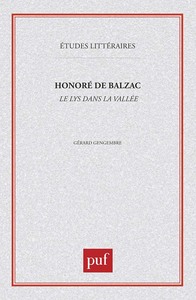 HONORE DE BALZAC :  LE LYS DANS LA VALLEE