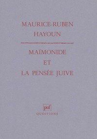 Maïmonide et la pensée juive