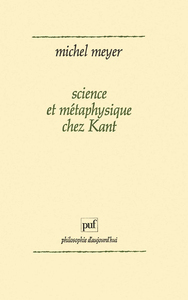 Science et métaphysique chez Kant