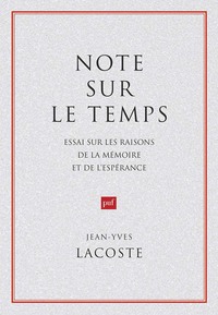 NOTE SUR LE TEMPS