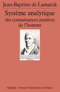 SYSTEME ANALYTIQUE DES CONNAISSANCES POSITIVES DE L'HOMME