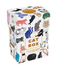 Cat Box 100 Postcards by 10 Artists /anglais