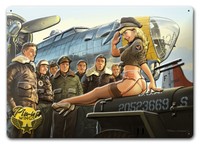 PLAQUE METALLIQUE ROMAIN HUGAULT - B17