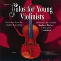 SUZUKI SOLOS FOR YOUNG VIOLINISTS VOLUME 4 - CD CD