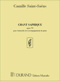 CHANT SAPHIQUE, OP. 91 VIOLONCELLE
