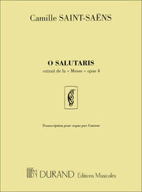 O SALUTARIS EXTRAIT DE LA MESSE OPUS 4 ORGUE