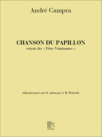 CHANSON-PAPILLONS SOPRANO-PIANO (FETES CHANT