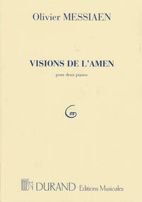 VISIONS DE L'AMEN POUR DEUX PIANOS PIANO