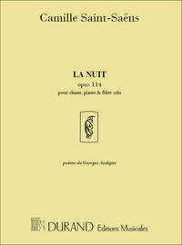 LA NUIT CHANT-FLUTE-PIANO CHANT