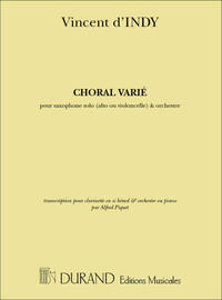 CHORAL VARIOUS. TRANSCRIPTION POUR CLARINETTE SOLO CLARINETTE