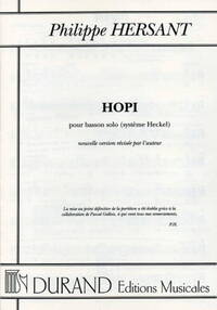 HOPI BASSON