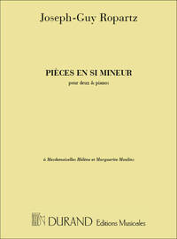 PIECE EN SI MINEUR - POUR 2 PIANOS PIANO