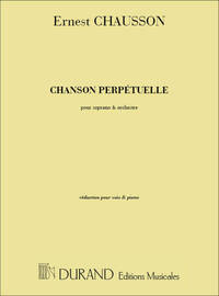 CHANSON PERPETUELLE CHANT