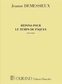 REPONS POUR LE TEMPS DE PAQUES ORGUE