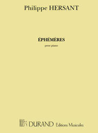 EPHEMERES, POUR PIANO  PIANO