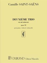 TRIO OP 92 N 2 VL-VLC-PIANO EN MI MINEUR MUSIQUE D'ENSEMBLE