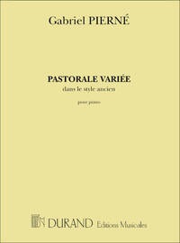 PASTORALE VARIOUSE DANS LE STYLE ANCIEN  PIANO