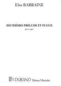 PREL. & FUGUE N 2 ORGUE (SUR UN PSAUME DE DAVID  ORGUE