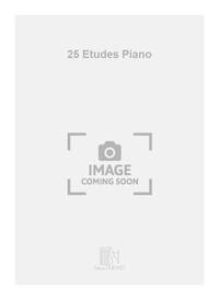25 ETUDES PIANO PIANO