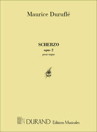 SCHERZO POUR ORGUE OPUS 2 ORGUE