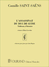 ASSASSINAT DUC GUISE PIANO PIANO