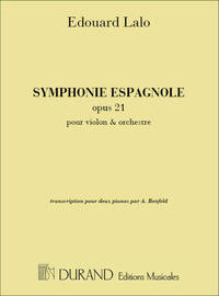 SYMPHONIE ESPAGNOLE 2 PIANOS  PIANO