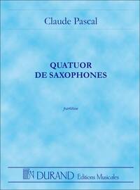 QUATUOR DE SAXOPHONES POCHE  SAXOPHONE