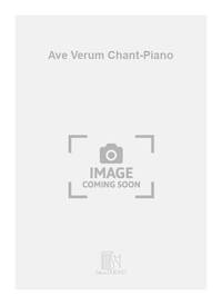 AVE VERUM CHANT-PIANO CHANT