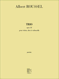 TRIO OP 58 VIOLON-ALTO-VIOLONCELLE MUSIQUE D'ENSEMBLE