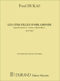 LES 5 FILLES ORGUE  ORGUE