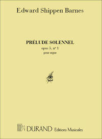PRELUDE SOLENNEL ORGUE ORGUE