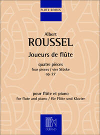 JOUEURS DE FLUTE OP. 27 FLUTE TRAVERSIERE