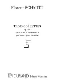A CONTRE VOIX N 3 3 GOELETTES 4 VX MIXTES A CHANT