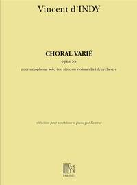 CHORAL VARIE SAXO CONTRALTO EN MI BEMOL ETPIANO