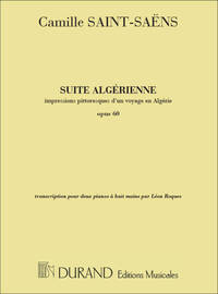 SUITE ALGERIENNE IMPRESSIONS PITTORESQUES D'UN PIANO