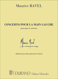 CONCERTO POUR LA MAIN GAUCHE PIANO
