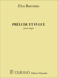 PREL. + FUGUE N 1 ORGUE (FUGUE SURCHANT-GUERRE  ORGUE