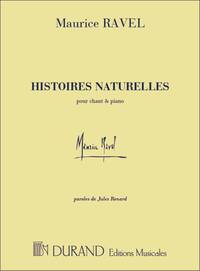 HISTOIRES NATURELLES CHANT