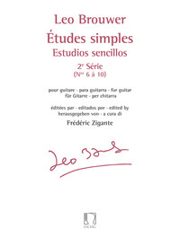 ETUDES SIMPLES - ESTUDIOS SENCILLOS (SERIE 2) - NUMERO 6 A 10 - NOUVELLE EDITION